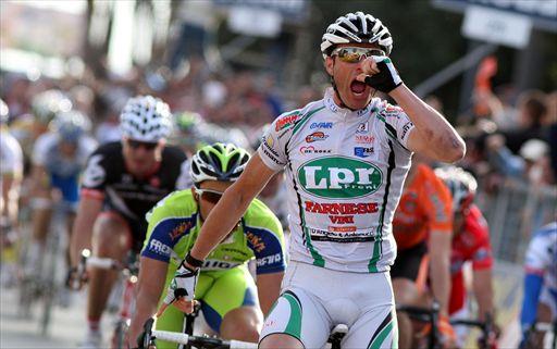 ティレーノ〜アドリアティコでステージ優勝を飾ったアレッサンドロ・ペタッキ(イタリア、LPRブレークス)