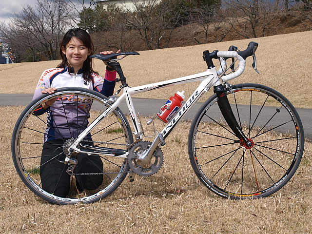 Wクラスで優勝した田中木綿子選手 (チームポテト)