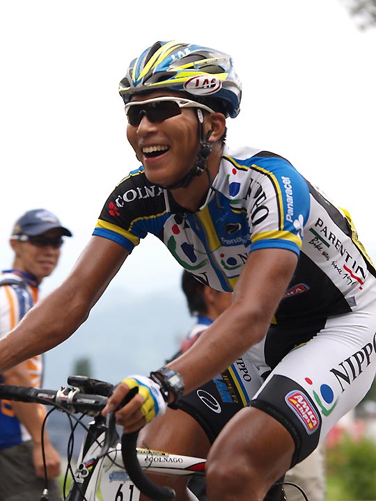ロードレースで5位に入った佐野淳哉(TEAM NIPPO-COLNAGO)写真は小川ロード優勝時