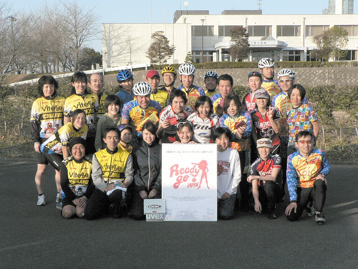 今回の練習会参加者と記念撮影、皆様お疲れ様でした!