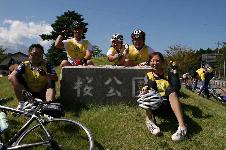ゴールまであと20km。頑張ります!