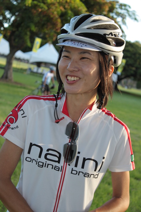 プラクティスライドに参加したArteさん。今中さんの薫陶に感激!