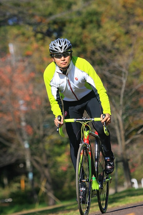 レースバイクだがあらゆる用途に使える(浅見和洋)