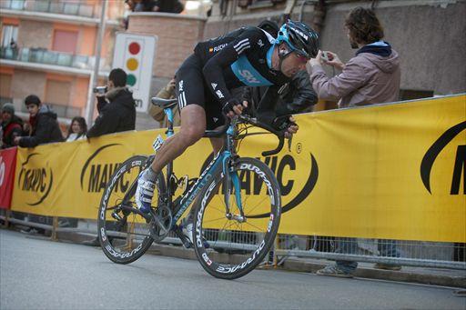 スペイン人選手初優勝を目指すフアンアントニオ・フレチャ(スペイン、チームスカイ)