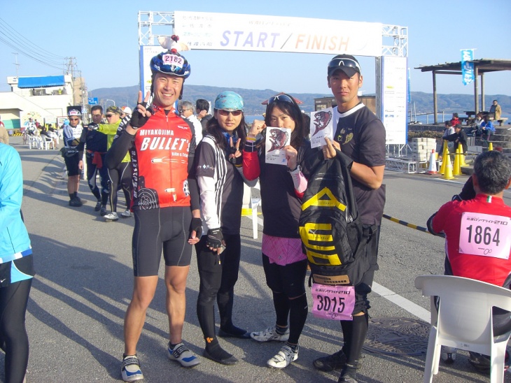 予定通り無事完走できました。これにて任務完了!