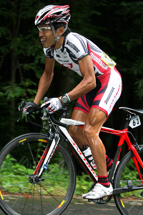 1日目 1位 狩野智也(チームブリヂストン・アンカー)