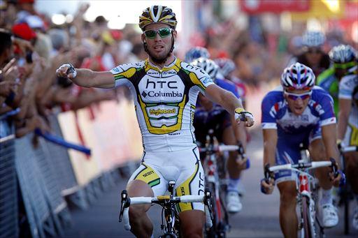 ブエルタでステージ2勝を飾ったマーク・カヴェンディッシュ(イギリス)