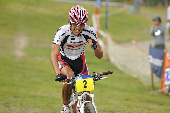 XCOエリート男子優勝の平野星矢（チームブリヂストン・アンカー）