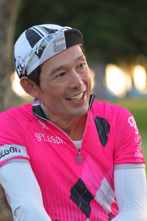 鶴見辰吾さん 主宰するクラブ「LEGON自転車紳士録」も人気だ
