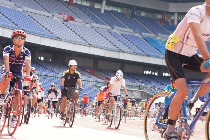 様々な自転車で楽しめることもこのイベントの魅力