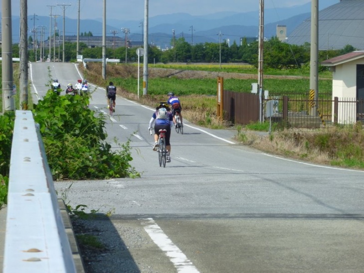 SLと併走しようとする皆さん