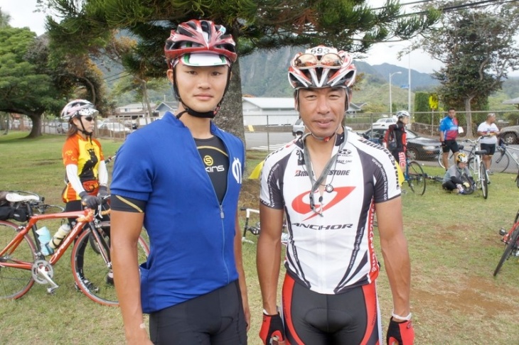 頼れるサポート中澤くんは、憧れていた藤野監督と2ショット!ちょっと緊張気味ですね。