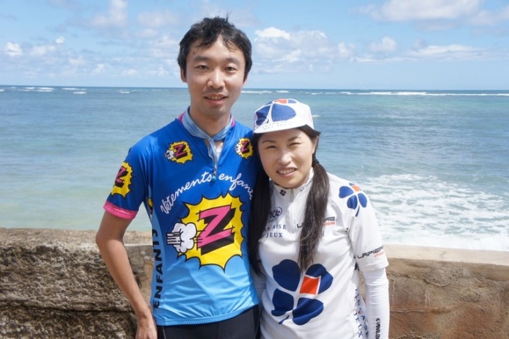 朝のスタート地点でお会いした宮前さんご夫婦もキッチリとたどり着く