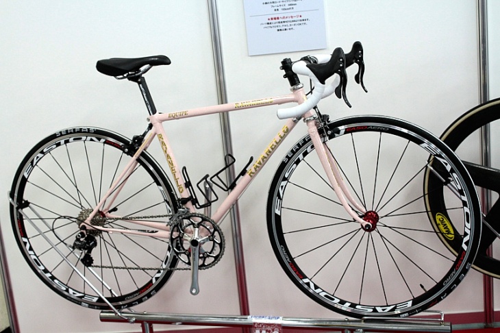 ラバネロ女性用ロードレーサー 身長153cmのオーナーに合わせて造った440mmのフレーム