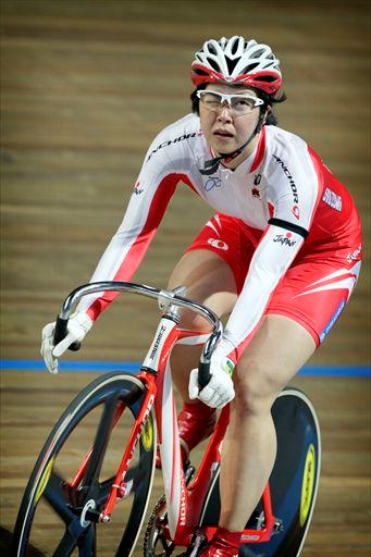 女子500mタイムトライアル 12位に入った中川諒子(日本)