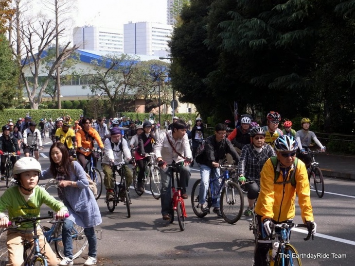 東京アースデイ自転車ライド(2010年のイメージ)