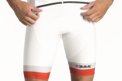 VINTAGE Bibshorts ホワイト/レッド
