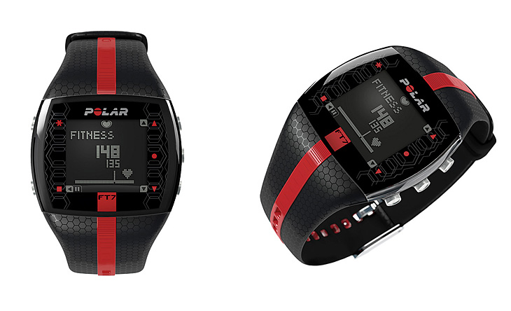 POLAR FT7 ブラック×レッド