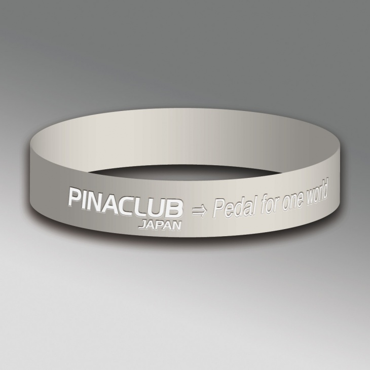 PINACLUB Pedal for one world 前進日本”チャリティバンド”