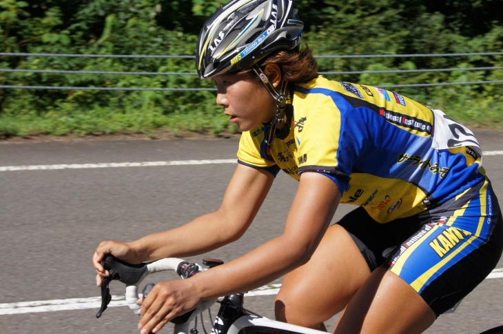全日本ステージレースinいわてを走る近藤