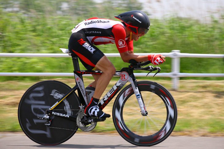全日本個人TT優勝の別府史之(レディオシャック)