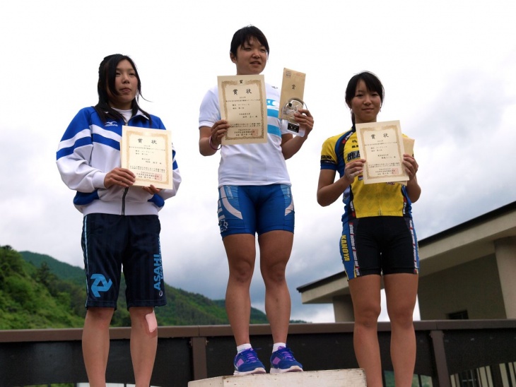 女子のトップ3