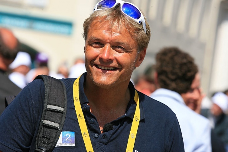 ノルウェー人の元選手ダグオットー・ローリッツェンさん(TVコメンテーター)