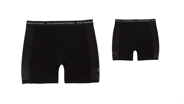 通気性抜群のパッド入りボクサーパンツ、Rapha メリノボクサー
