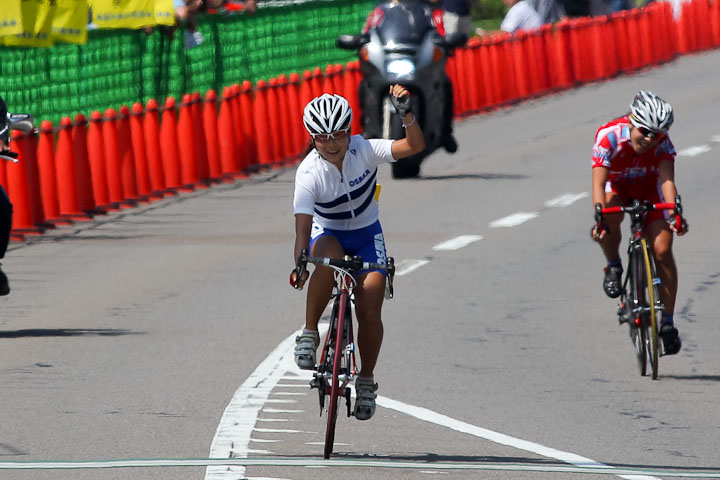 女子 福本千佳(大阪府、同志社大)が優勝