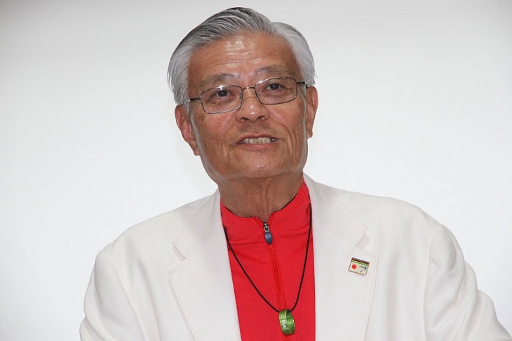 おなじみツール・ド・おきなわ実行委員長の森兵次さん(沖縄輪業社・社長)も実行委員会に加わる