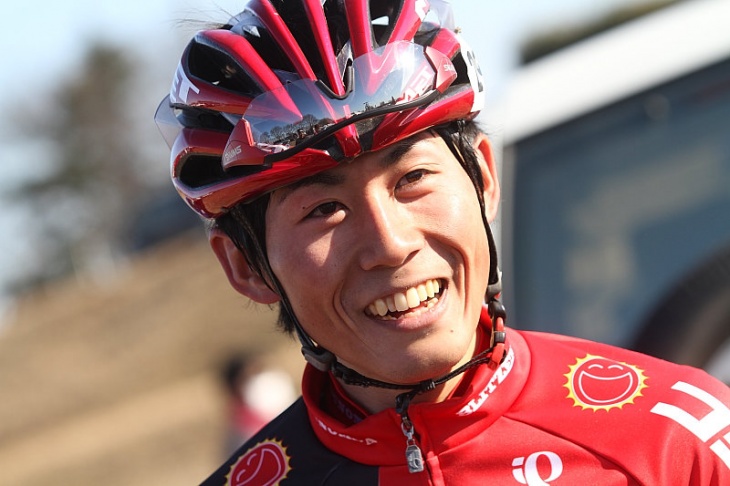 クロスシーズン最終戦で優勝を飾った小坂光(宇都宮ブリッツェン)