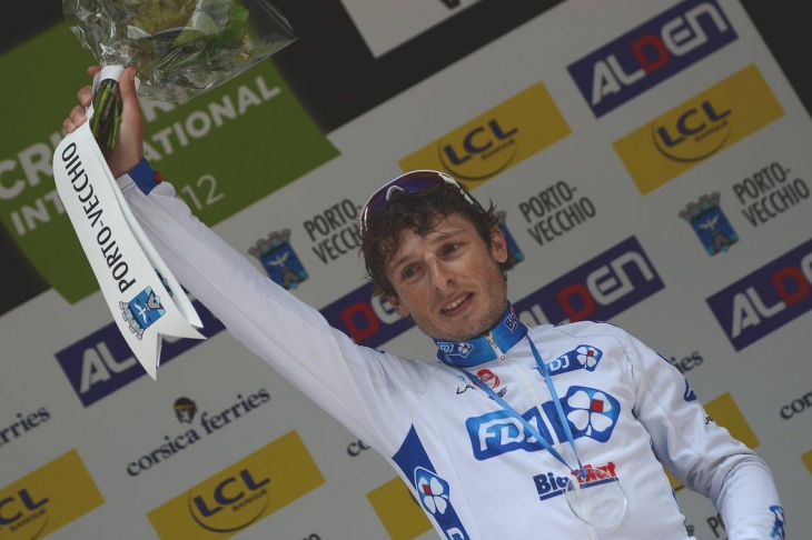 第3ステージ 優勝を飾ったピエリック・フェドリゴ(フランス、FDJ・ビッグマット)