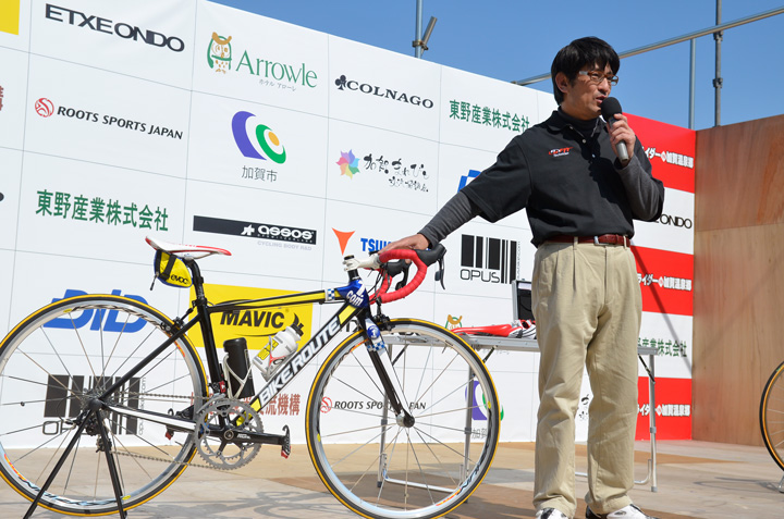 バイクルート・岡本勇さんのBG FIT(バイクフィッティング)講習会
