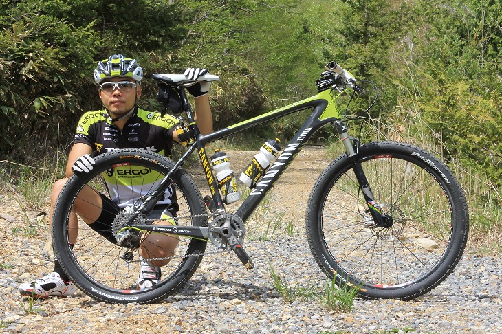 池田祐樹(TOPEAK・ERGON)のCANYON グランドキャニオン CF