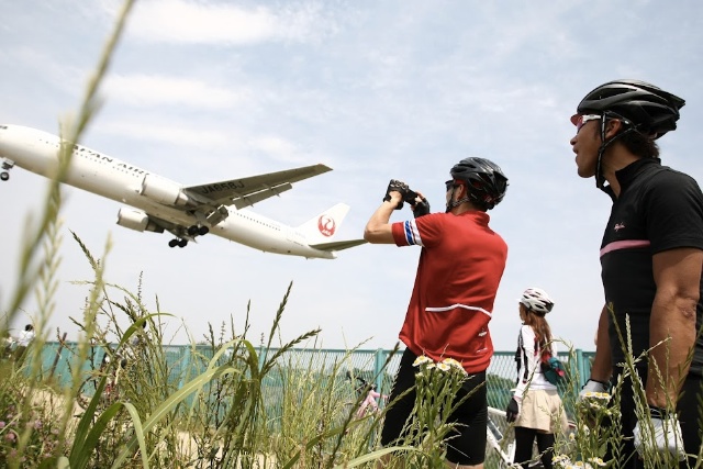 帰りに飛行機待ち小休憩!でかい!