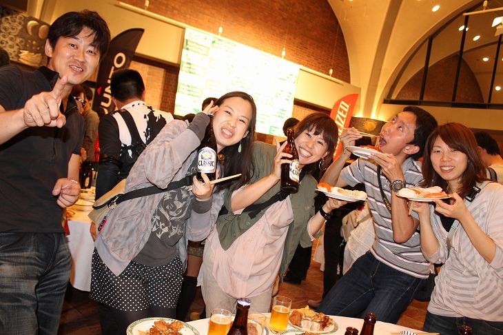 ユル~い感じの前夜祭はグレートアースならでは