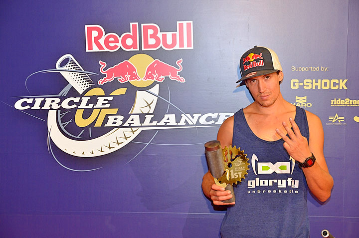 Red Bull Circle Of Balance2連覇、3勝目を果たしたビッキー・ゴメス(スペイン)