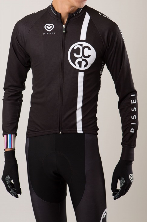 PISSEI ロングスリーブジャージ CCC(ブラック)