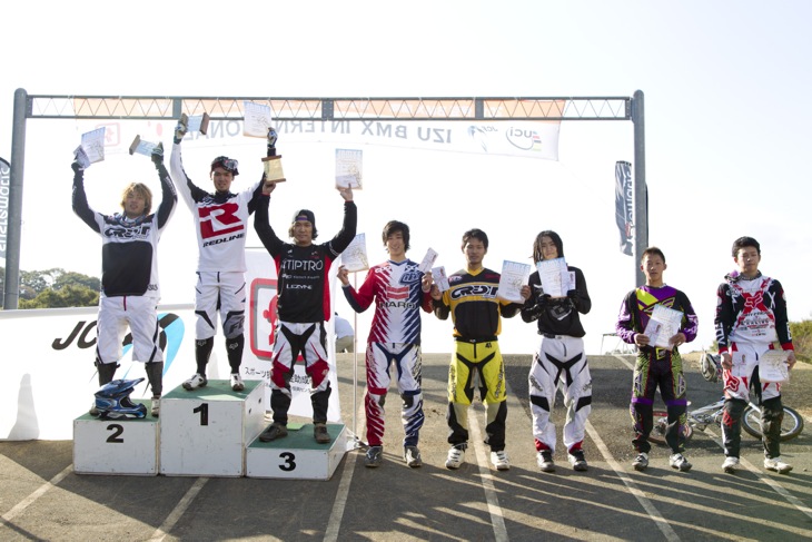 2012伊豆BMX国際 表彰式