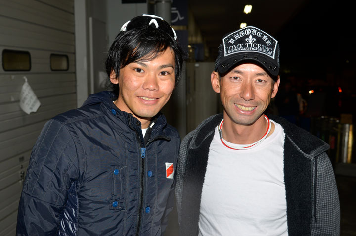新城幸也・福島晋一選手