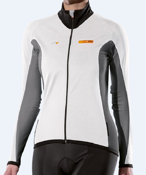 デマルキ Contour plus Woman 3L Soft Shell Stealth Jacket(ホワイト)