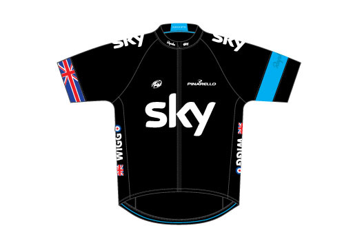 Team Sky Wiggo Replica Jersey