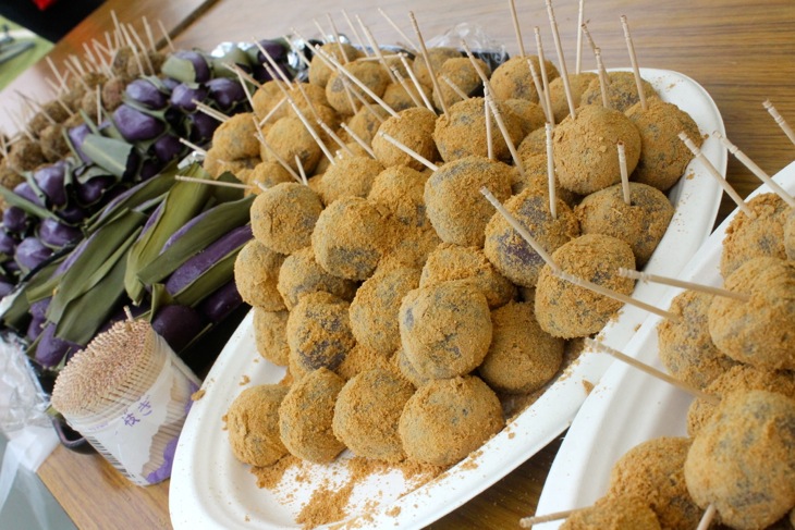 こちらは沖縄の郷土餅菓子、ムーチー。腹持ちもよくってどれも美味しい!
