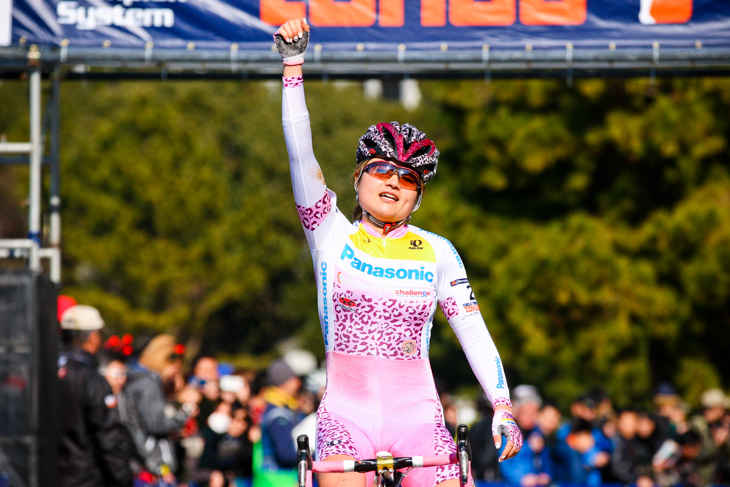L1 優勝した豊岡英子(パナソニックレディース)