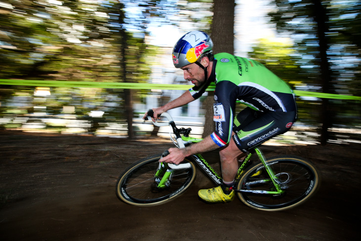 急遽参戦が決まったティム・ジョンソン(Cannondale/Cyclocrossworld.com)