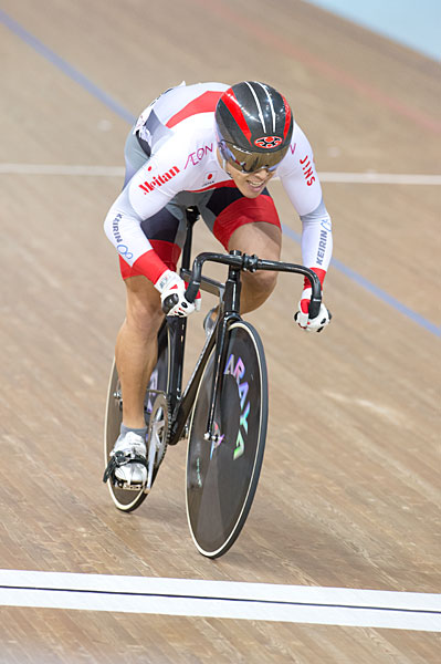 男子スプリント予選 河端朋之(JPCA・JPCU 岡山)10