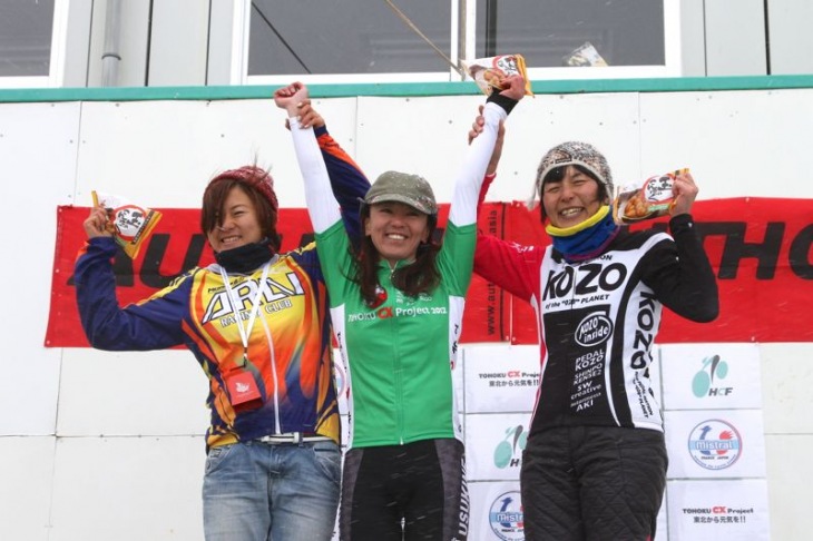 東北CXシリーズ表彰、femme 2年連続チャンピオンの綿貫通穂(臼杵レーシング)