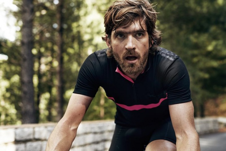 マリア・ネラをイメージした限定ジャージ、Rapha+Paul Smith Black Jersey