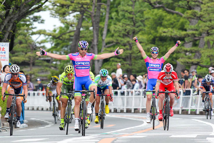 マキシミリアーノ・リケーゼ(ランプレ・メリダ)が優勝