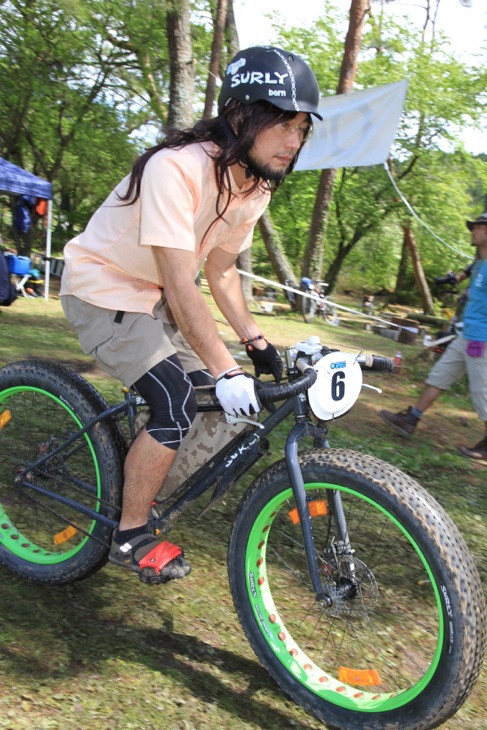 ファットバイクで走る!